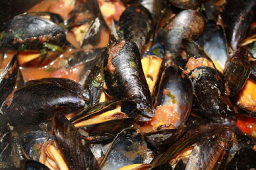 Mejillones a la Marinera